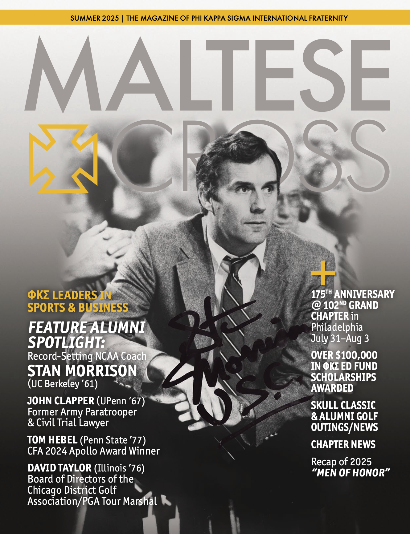 Phi Kappa Sigma Current Maltese Cross Magazine